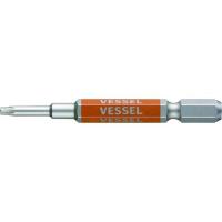 あすつく対応 「直送」 ベッセル GSVT10SH 剛彩ビット 片頭トルクス Ｔ１０Ｈ×６５ｍｍ VESSEL | 測定器・工具のイーデンキ