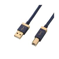 DH-AB20X5 直送 代引不可 5個セット エレコム AVケーブル／音楽伝送／A−Bケーブル／USB2．0／2．0m DHAB20X5 | 測定器・工具のイーデンキ