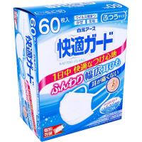 4902407581358 快適ガードマスク 個別包装 ふつうサイズ 60枚入【キャンセル不可】 | 測定器・工具のイーデンキ