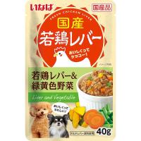 いなばペットフード DRP-151 いなば 国産若鶏レバーパウチ 若鶏レバー＆緑黄色野菜 40g DRP151 | 測定器・工具のイーデンキ