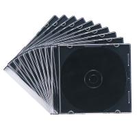 サンワサプライ FCD-PU10MBKN Blu−ray・DVD・CDケース スリムタイプ・10枚セット・ブラック FCDPU10MBKN | 測定器・工具のイーデンキ