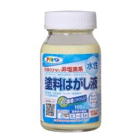 アサヒペン 4970925401663 AP 水性塗料はがし液100ml | 測定器・工具のイーデンキ