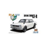 青島文化教材社 4905083065907 スナップカー 1／24 01−WH KPGC10 スカイラインHT 2000GT−R 1971 ホワイト | 測定器・工具のイーデンキ