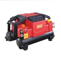 マックス AK-HL1310E2 エアコンプレッサ 常圧用取出口2個 + 高圧用取出口2個付 横向きレイアウト 新機構 プッシュDメンテ搭載 AC100V赤新品 | e-道具館
