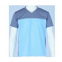 入浴介護Tシャツ(男女兼用) ブルー LL 403340-10 | GAOS Yahoo!ショップ