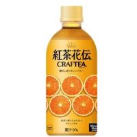 コカコーラ　紅茶花伝　クラフティー　贅沢しぼりオレンジティー　　440ML×24個セット | ウエルシア