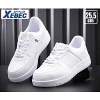 ジーベック プロスニーカー 85141-32 ホワイト 25.5cm 安全靴 XEBEC | エヒメマシン Yahoo!ショッピング店