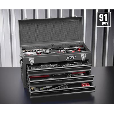 KTC工具箱セット KTC 9.5sq. 53点工具セット EKP-5採用 SK33913PSEM エヒメマシン