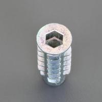 エスコ M 5x20mm 鬼目ナット(R)(Dタイプ/三価ホワイト/4個) EA949ST-52 ESCO 【ネコポス対応】 | エヒメマシン 2号店