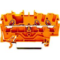 WAGO スプリング式中継端子台 2001シリーズ3線式用 橙色 2001-1302-PK | エヒメマシン 2号店