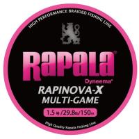 Rapala(ラパラ) PEライン ラピノヴァX マルチゲーム 150m 1.5号 29.8lb 4本編み ピンク RLX150M15PK | 栄光