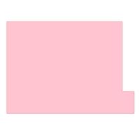 仕切りガイド【A4ヨコ型 [ラテラル] 】書類 棚 カルテフォルダー 仕切り板 整理 トレー 10枚セット (ピンク) | 栄光