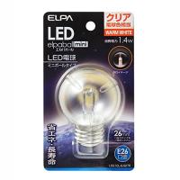 ELPA LED電球G50形E26 電球色 屋内用 LDG1CL-G-G276 | 栄光