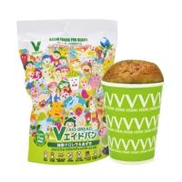 ヴィーガン対応防災パン vエイドパン 抹茶クロレラ＆あずき | eightocean