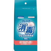 日本製紙クレシア 消毒ウェットタオル 詰替え 100枚入 64125 指定医薬部外品 | えいせいコム Yahoo!店