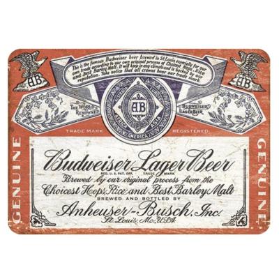 アメリカン雑貨 確認用⑧ Budweiser プレート ロゴ 看板 アンティーク アメリカン雑貨 確認用⑧ Budweiser プレート ロゴ 看板
