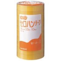 【送料無料】【個人宅届け不可】【法人（会社・企業）様限定】セロハンテープ 18mm×35m 1パック(10巻) | eジャパン