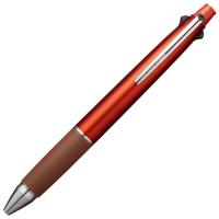 三菱鉛筆　多機能ペン　ジェットストリーム４＆１　０．５ｍｍ　（軸色：ブラッドオレンジ）　１本 | eジャパン