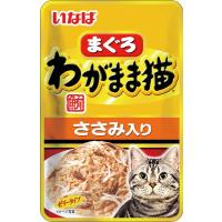 わがまま猫まぐろパウチ　ささみ入り　４０ｇ　ＴＣＲ−２３【イージャパンモール】 | eジャパン