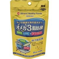 ミナミヘルシーフーズ（株）　オメガ３脂肪酸　３１日分　６２球【イージャパンモール】 | eジャパン