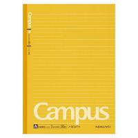 キャンパスノート(ドット入り罫線・カラー表紙) セミB5 A罫 30枚 黄 1冊 | eジャパン