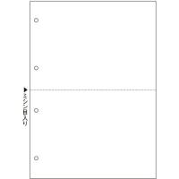 マルチプリンタ帳票(FSC森林認証紙) A4白紙 2面4穴 1セツト(1000枚:500枚×2箱) | eジャパン