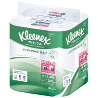 【送料無料】【個人宅届け不可】【法人（会社・企業）様限定】クリネックス　長持ち　ダブル　45m　1セット(64ロール:8ロール×8パック)【イージャパンモール】 | eジャパン