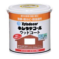 水性キシラデコールウッドコート 3.4L  色：チーク  （ウッドデッキ　ベランダ　木部用　塗料　高耐久　防虫　防腐　防カビ 色持ち） | ejoy Yahoo!ショッピング店