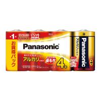 Panasonic 単1形アルカリ乾電池1.5V 4本パック LR20XJ/4SW パナソニック | ejoy Yahoo!ショッピング店