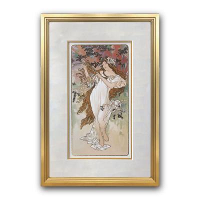 ミュシャ ポスター（額縁）｜画材、アート用品 | 楽器、手芸
