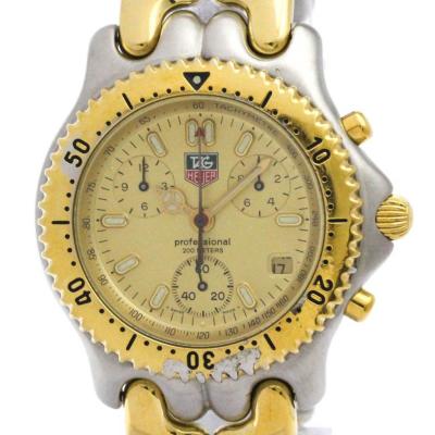 【良品 正規品】 タグホイヤー ゴールド レディース 腕時計 可動品 QZ 稼働品 タグホイヤー レディース腕時計 - メルカリ