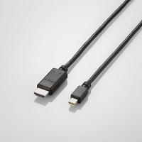 エレコム 変換ケーブル Mini DisplayPort‐HDMI 2m ブラック ブラック 2m┃AD-MDPHDMI20BK | エレコムダイレクトショップ