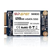 SUNEAST サンイースト 内蔵SSD mSATA 6Gb/s SE800-m128GB 日本国内3年保証 ノートパソコン デスクトップパソコン ゲーム 3D TLC NAND採用 新品 送料無料 | エルストア