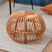 スツール ラタン オットマン サイドテーブル ガーデンチェア 籐 椅子 イス いす チェア チェアー ラタン家具 インテリア 南国 座いす 座椅子 13921 | ELEMENTS