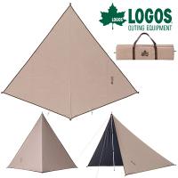 ロゴス LOGOS ソーラーブッシュタープ UVカット 防水 日よけ サンシェード アウトドア キャンプ ツーリング 71902011 | エレファントSPORTS