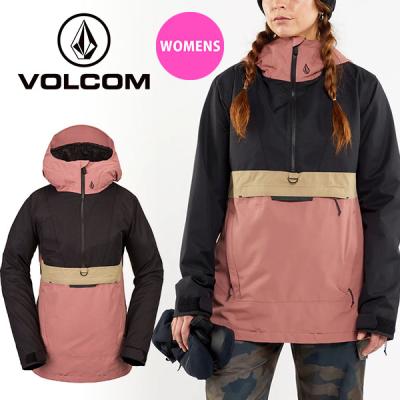 VOLCOM スノーボード ジャケット（色：ピンク系）｜ウエア
