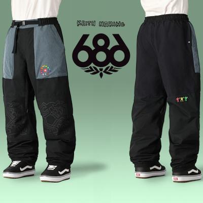 スノーウェア　バギーパンツ　オーバーシルエット doorek-pants-black-doorek-