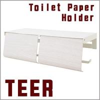 TEER (ティール) トイレットペーパーホルダー ホワイト TP-900M-WH | eleuthera