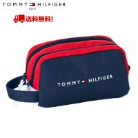 トミーヒルフィガー ゴルフ THMG9FBB ラウンド ポーチ Tommy Hilfiger あす楽 あすつく 送料無料 | ELIX SPORTS