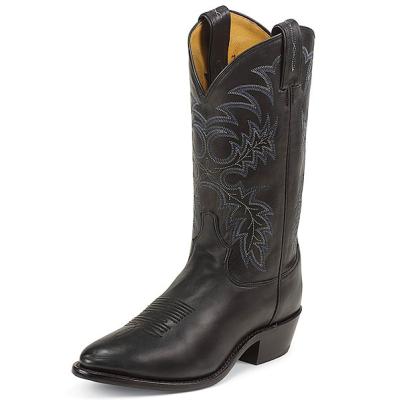 【美品】トニーラマ ウェスタンブーツ 黒タグ 本革 刺繍 ブラック 27.5 Tony Lama トニーラマ ウエスタンブーツ ブーツ 刺繍 ブラック USA製