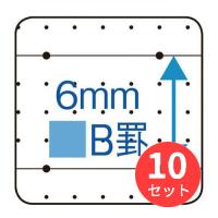 【10冊セット】コクヨ キャンパスノート(ドット入り理系線)30枚セミB5 黄6mm ノ-F3BKN-Y【まとめ買い】 | EL Store