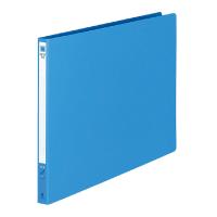 コクヨ レターファイル色厚板紙表紙B4横 12mmとじ2穴青 フ-559B | EL Store