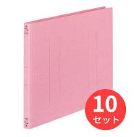 【10冊セット】コクヨ フラットファイルV樹脂製とじ具A4横 15mmとじ ピンク フ-V15P【まとめ買い】 | EL Store