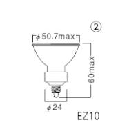 岩崎電気 JR12V45WUV/WK5EZ/HA2 アイ ダイクロクールハロゲン plus (省電力タイプ) 12V用 φ50(75W形) | E-MASTERヤフー店