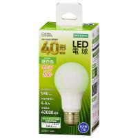 オーム電機 LED電球 E26 40形相当 昼白色 LDA5N-G AG52【品番:06-4455】 | E-MASTERヤフー店