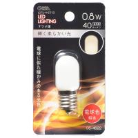 オーム電機 LEDナツメ球装飾用 T20/E17/0.8W/40lm/電球色 LDT1L-H-E17 13 【品番:06-4622】 | E-MASTERヤフー店