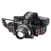 オーム電機 LEDヘッドライト USB充電式 リードウォーリア 900ルーメン LC-HUS900S-K【品番:08-1369】 | E-MASTERヤフー店