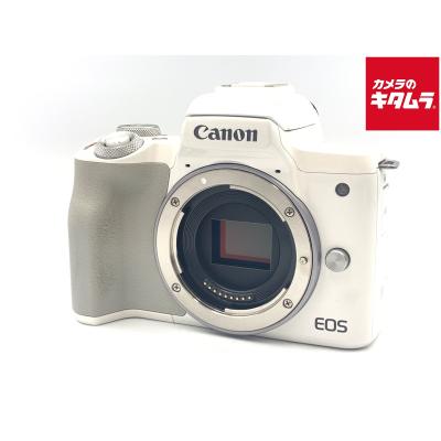 中古】 【良品】 キヤノン EOS Kiss M ボディ ホワイト : カメラの
