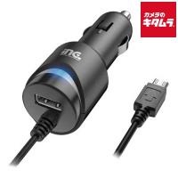 多摩電子 TK17SK クルマDEチャージ2.4A microUSB+USB電源ポート ブラック 《納期未定》 | カメラのキタムラヤフー店
