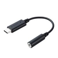エレコム MPA-C35DBK 音声変換ケーブル USB Type-C to 3.5mmステレオミニ端子 DAC搭載 ブラック | カメラのキタムラヤフー店